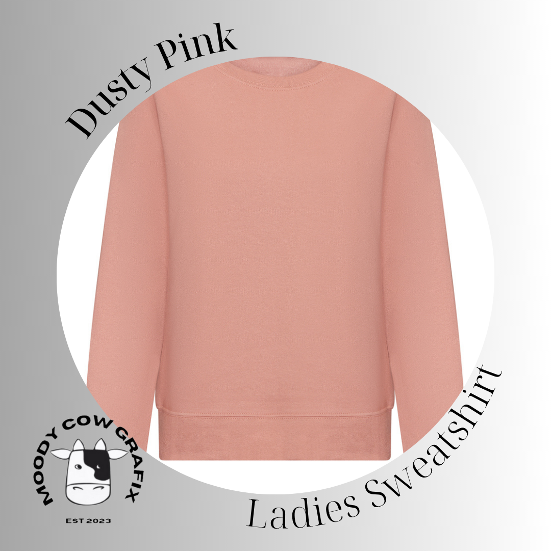 Custom Design Artist Ladies Christmas Sweatshirt