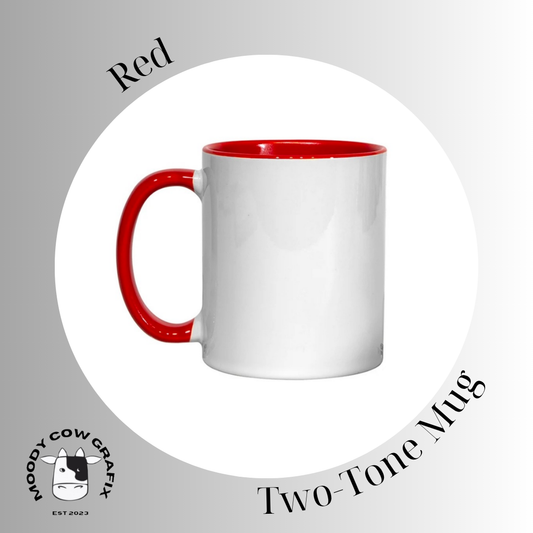 Custom Design Coloured Mug with coloured handle and inner - The Circus - Summer 2026