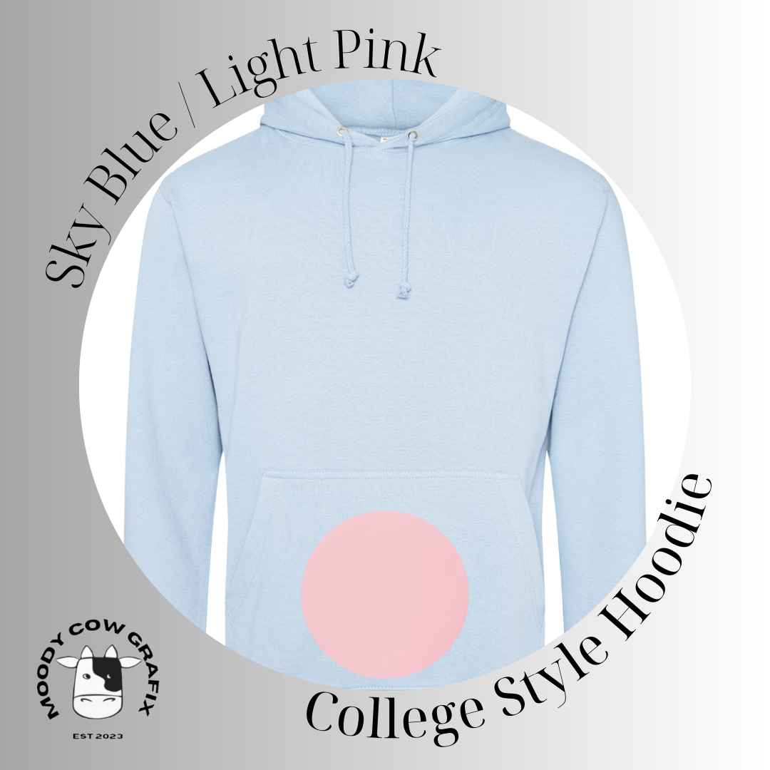 Custom Design - Unisex College Style Hoodie,  contrast colours - The Circus - Summer 2026