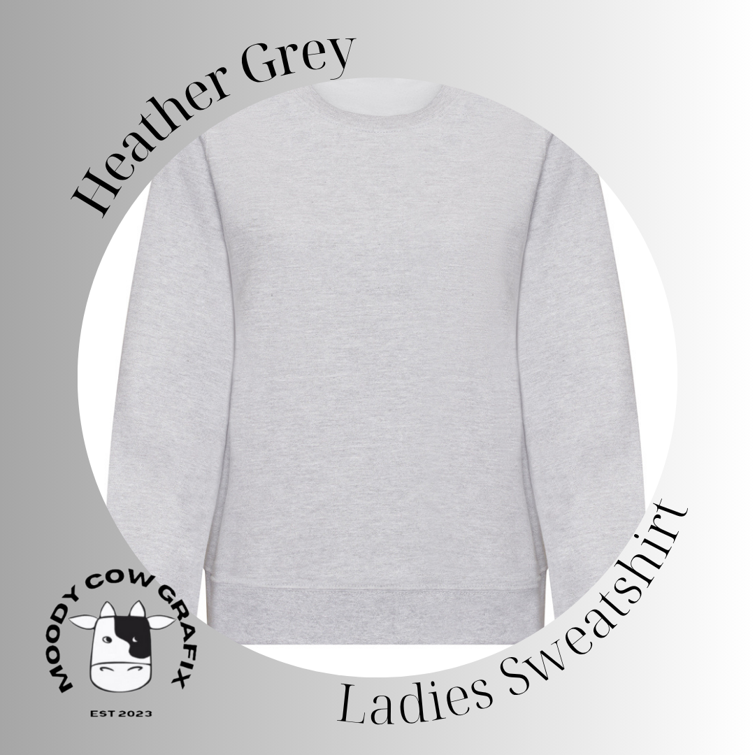 Custom Design Artist Ladies Christmas Sweatshirt