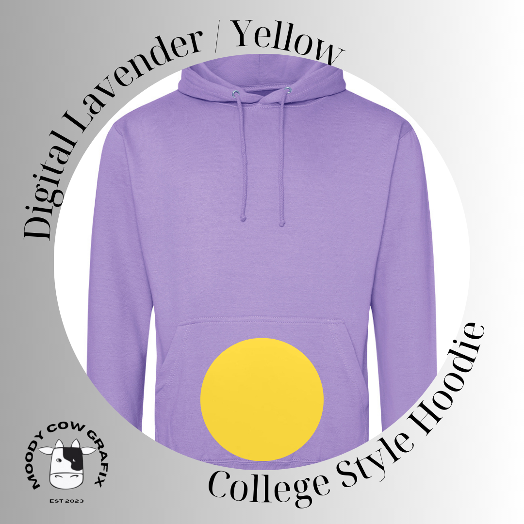 Custom Design - Unisex College Style Hoodie,  contrast colours - The Circus - Summer 2026