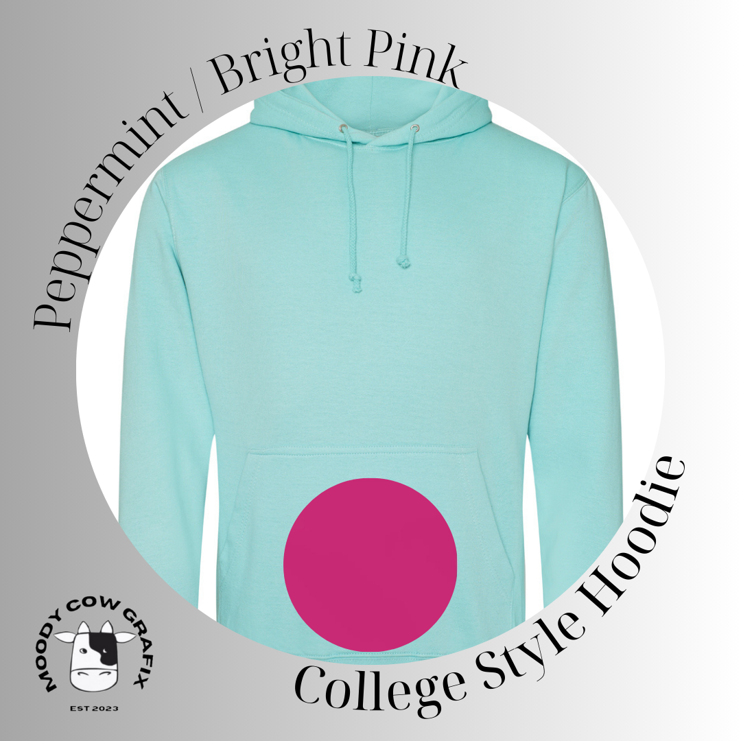 Custom Design - Unisex College Style Hoodie,  contrast colours - The Circus - Summer 2026