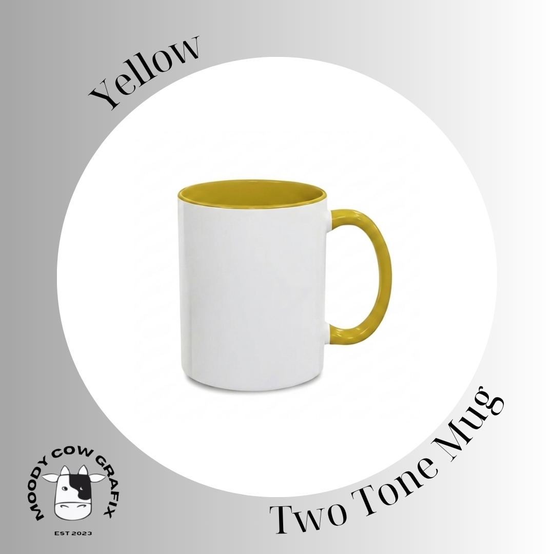 Custom Design Coloured Mug with coloured handle and inner - The Dreamers Tour 2027 with Date, Location and Venue
