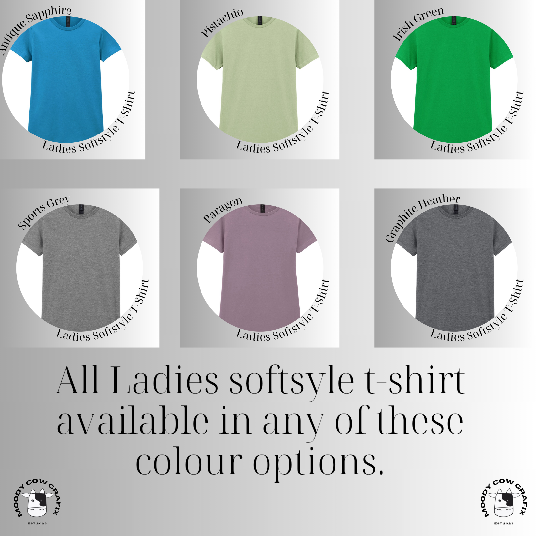 Custom Design - Ladies Softstyle T-Shirt (GILDAN Brand) - The Circus - Summer 2026.