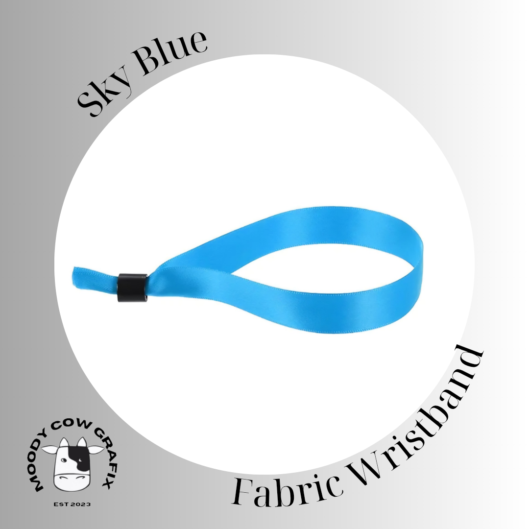 Custom Design Fabric Wristbands - Two for the Road 2026