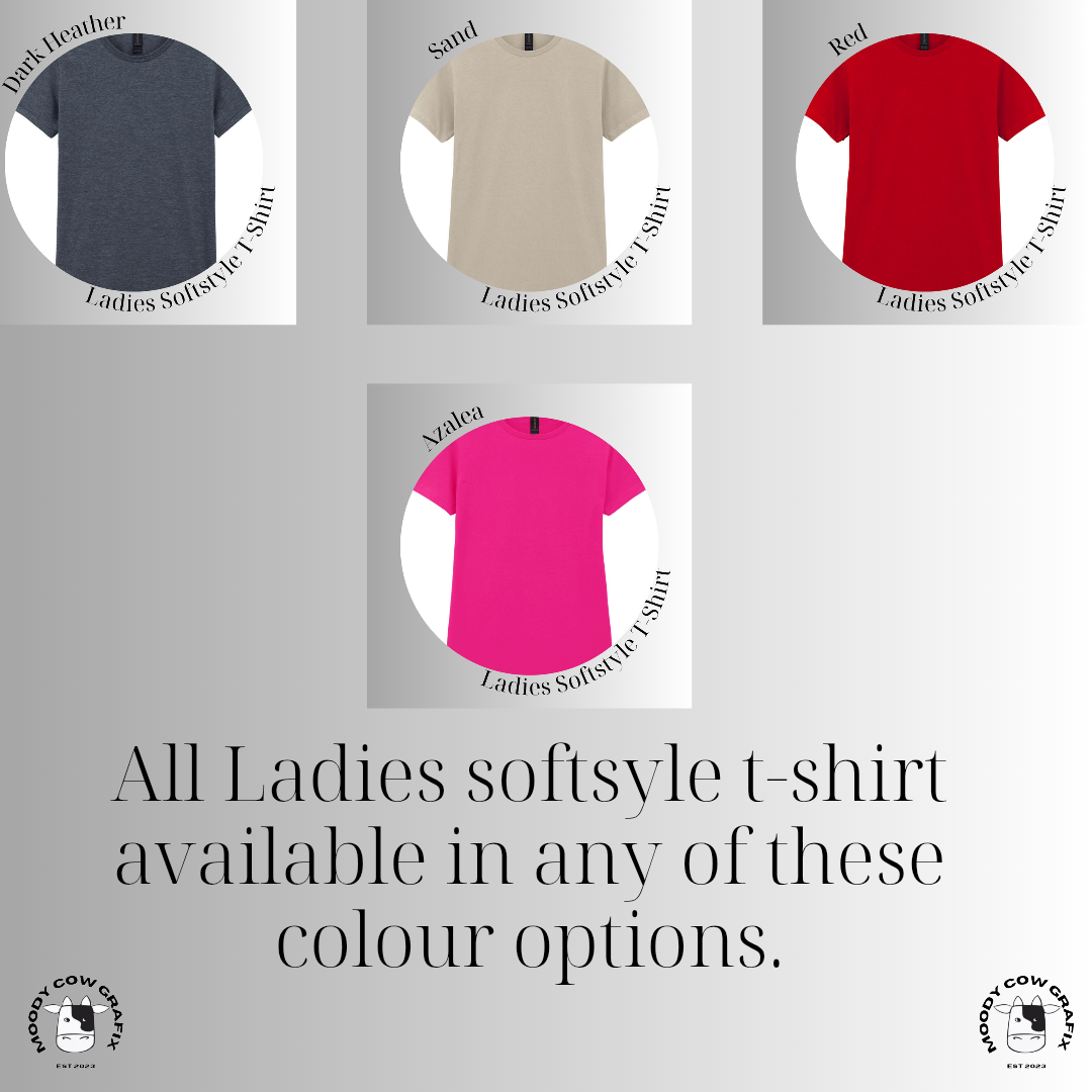 Custom Design - Ladies Softstyle T-Shirt (GILDAN Brand) - The Circus - Summer 2026.