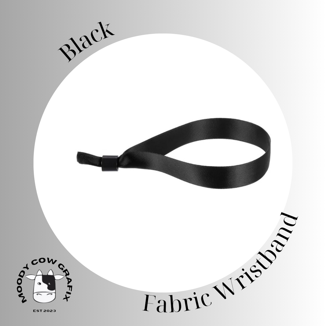 Custom Design Fabric Wristbands - Two for the Road 2026