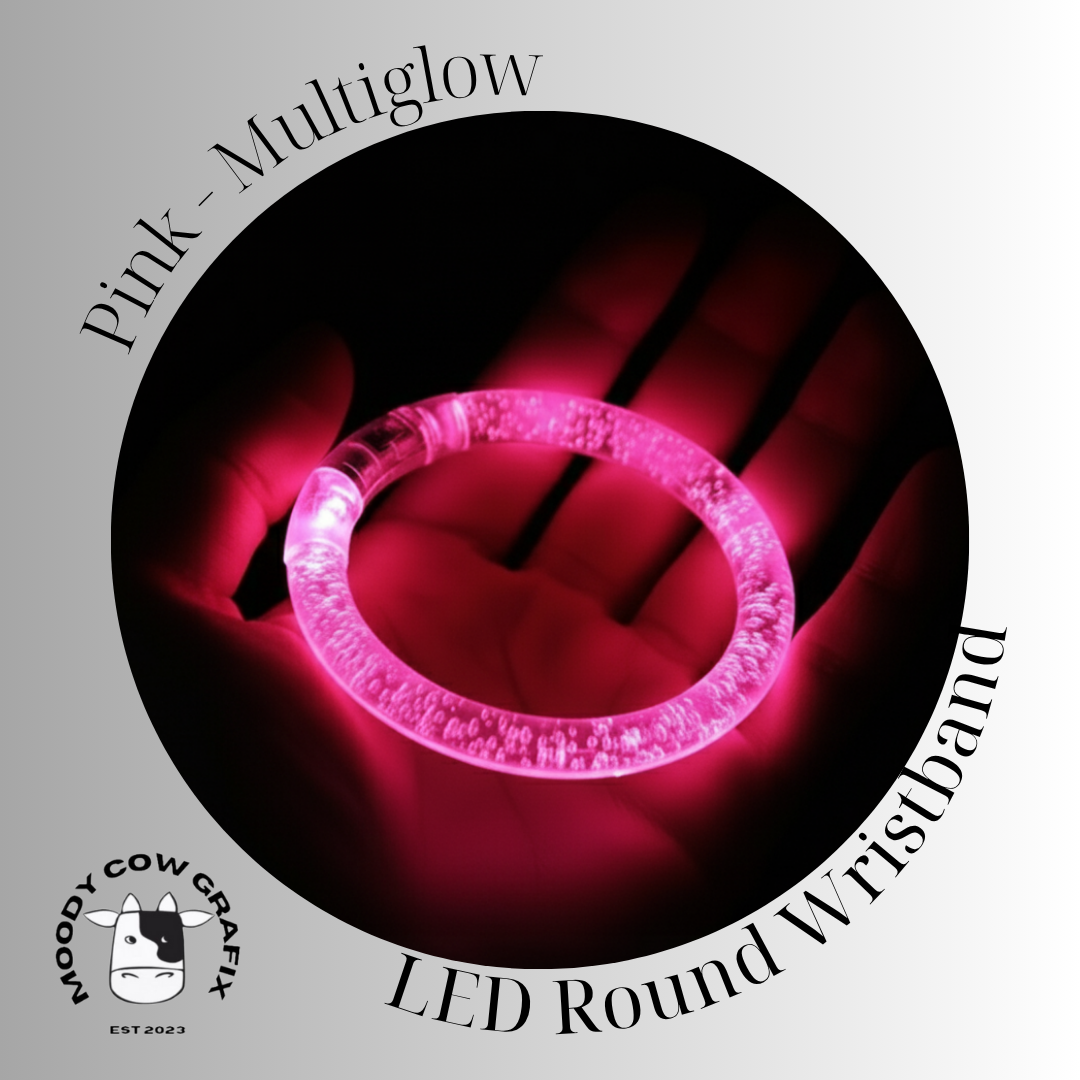 LED Multiglow Round Wristbands - The Circus - Summer 2026.