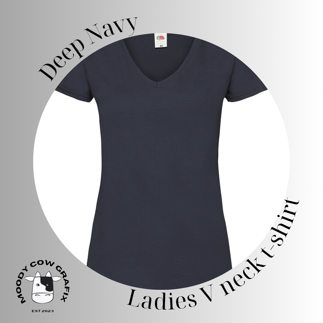Custom Design -Ladies V neck T-Shirt(FRUIT OF THE LOOM Brand) - The Circus - Summer 2026
