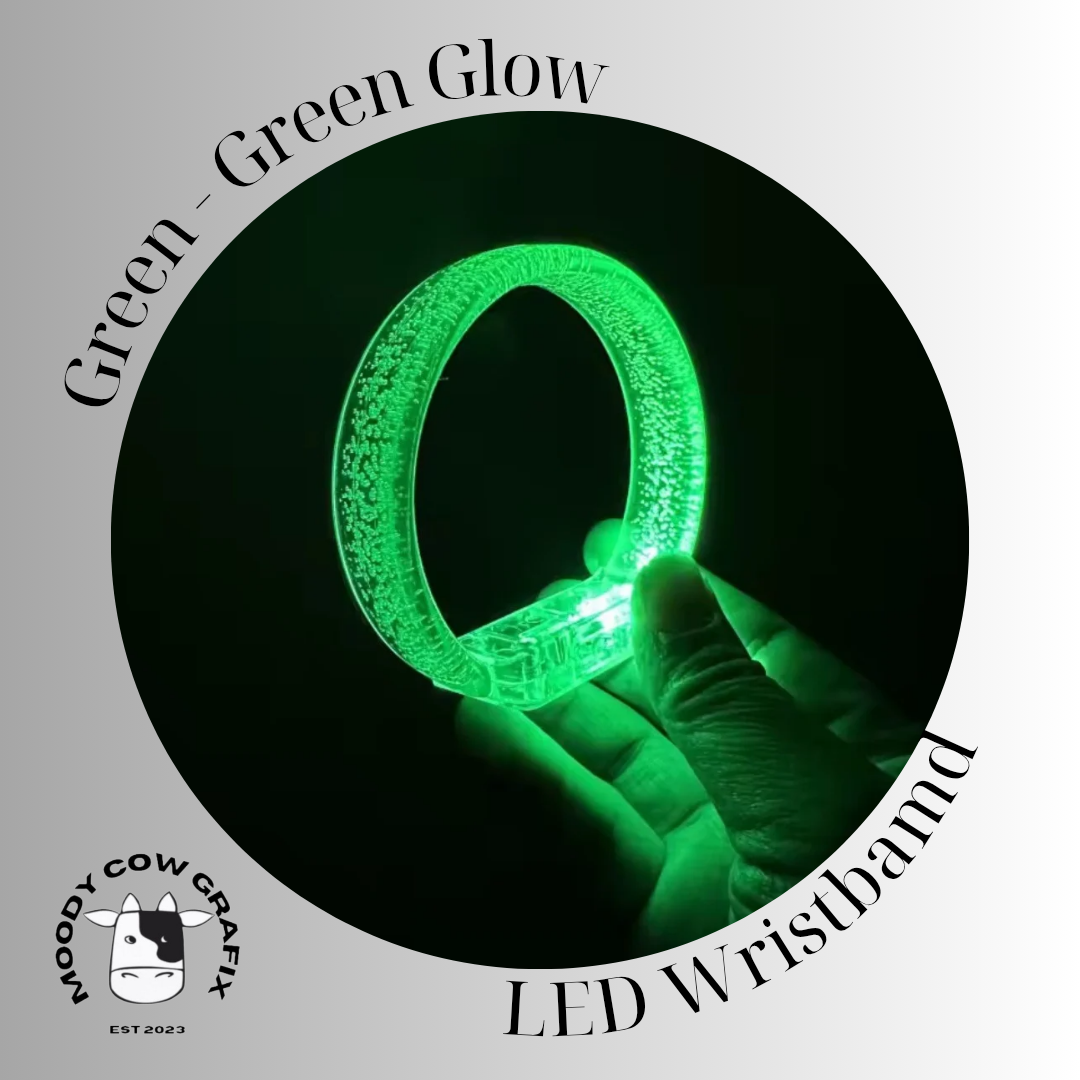 LED Wristbands - Continuous Glow - Two for the Road 2026.