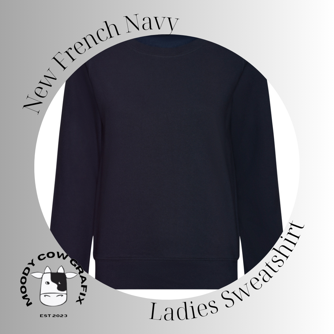 Custom Design Artist Ladies Christmas Sweatshirt