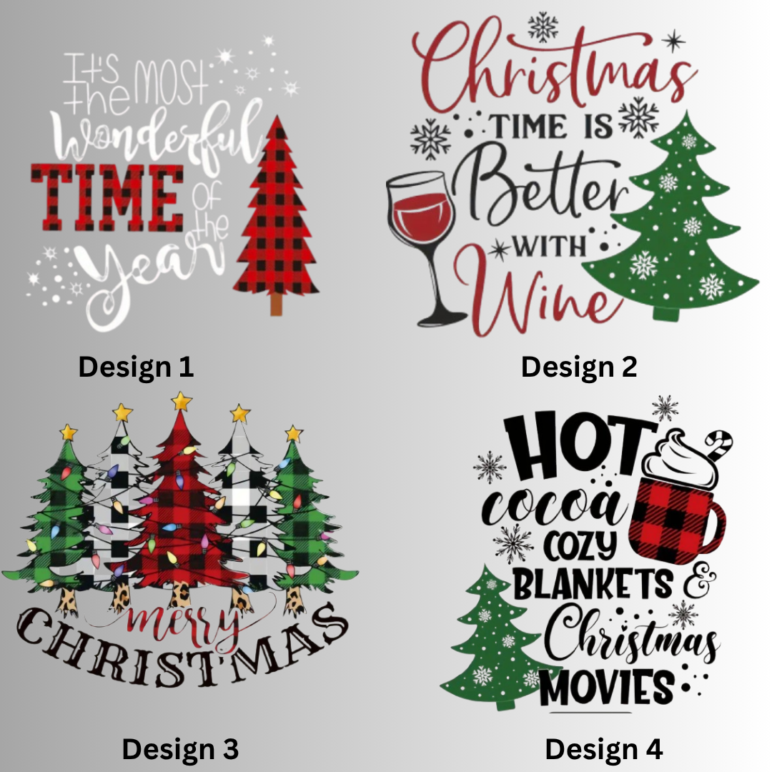 Custom Design Unisex Adults T-Shirt - Christmas Designs.