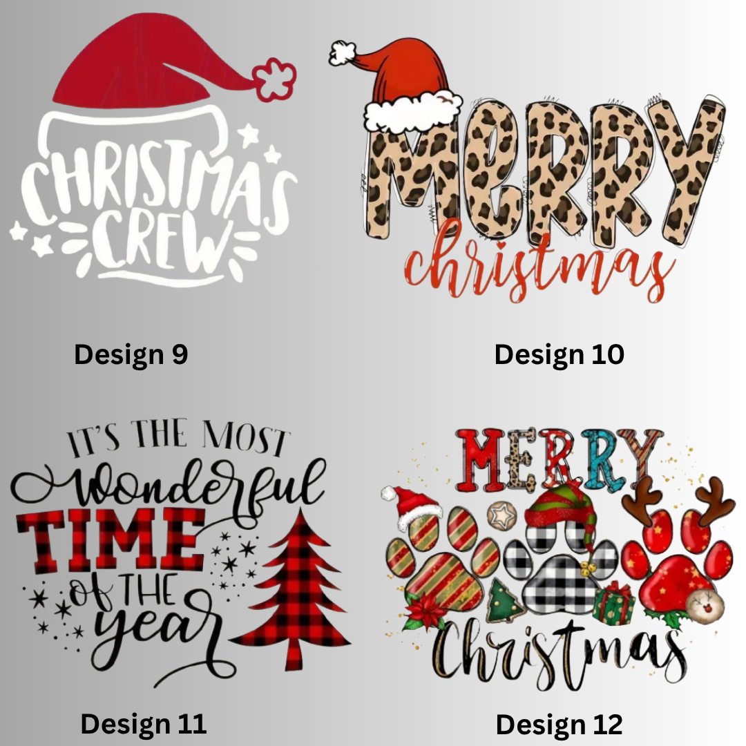 Custom Design Unisex Adults T-Shirt - Christmas Designs.